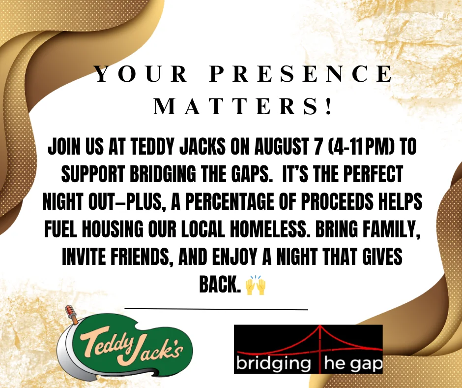 Teddy Jack’s Give-Back Night original event flyer
