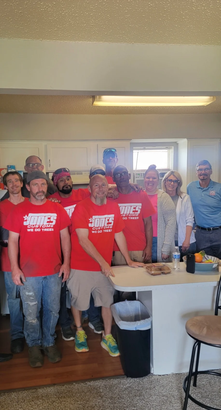 Bridging the Gaps community gathered at an indoor event